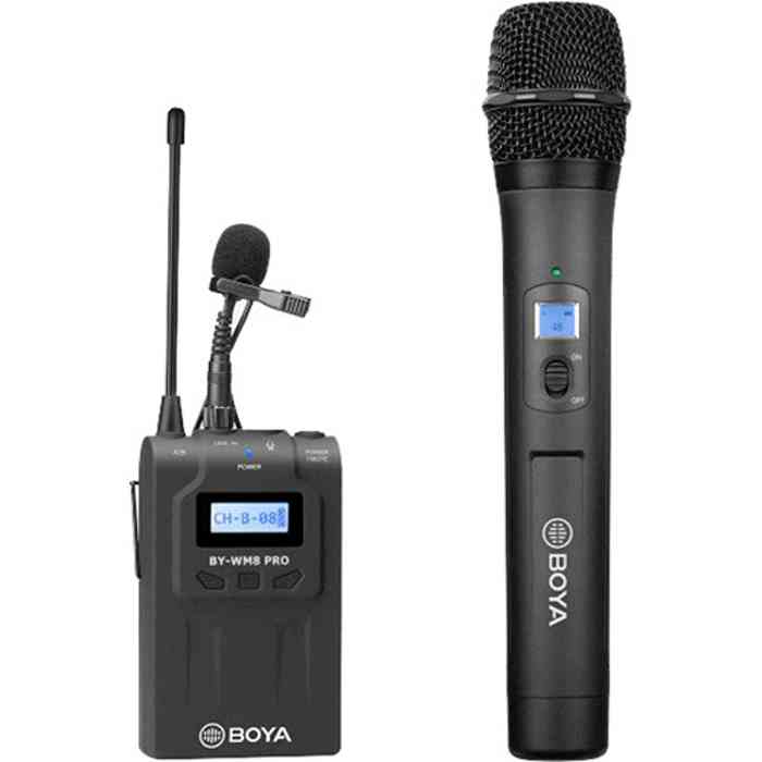 BOYA BY-WM8 PRO-K3 UHF Wireless Handheld Mic 1+1